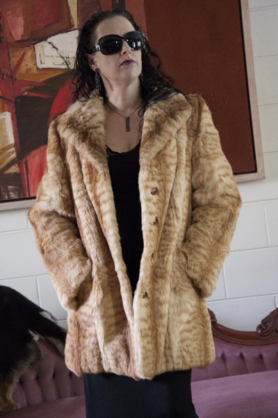 Rare Geoffrey Cat Fur Jacket, Are Fur Coats Still Valuable